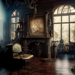 antique furniture, art