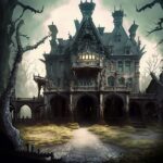 a haunted manor, bunglo, haunted house