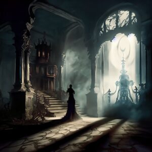 haunted house and spirit 