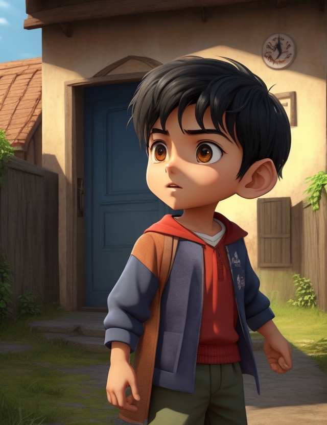 A boy who never giveup