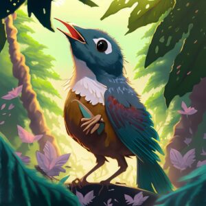 a nightingale sing a song, anime