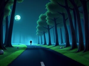 The Whispering Shadows of Haunted Road