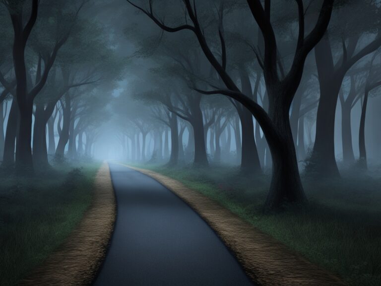 The Whispering Shadows of Haunted Road